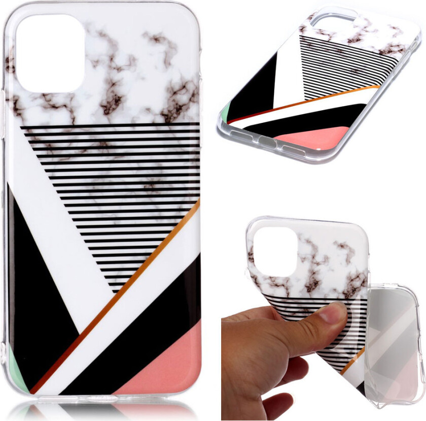 Marble iPhone 11 Pro deksel - Marmorstripete mønster
