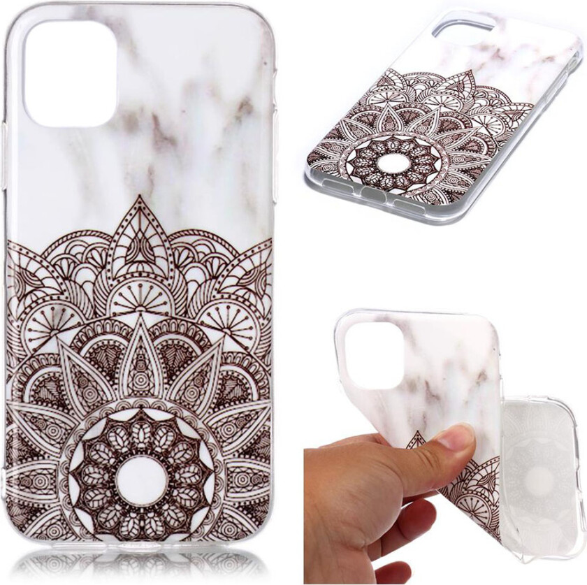 Marble iPhone 11 deksel - grå stammemarmor