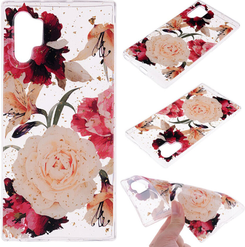 Deco Samsung Galaxy Note 10 Pro deksel - Vakre blomster
