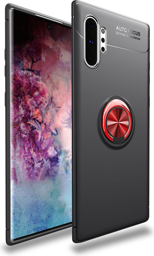 Ringo Samsung Galaxy Note 10 Pro deksel - Svart / Rød