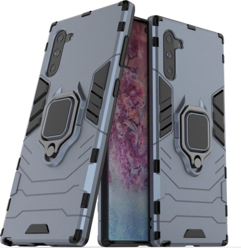 Ring Guard Samsung Galaxy Note 10 deksel - Blå