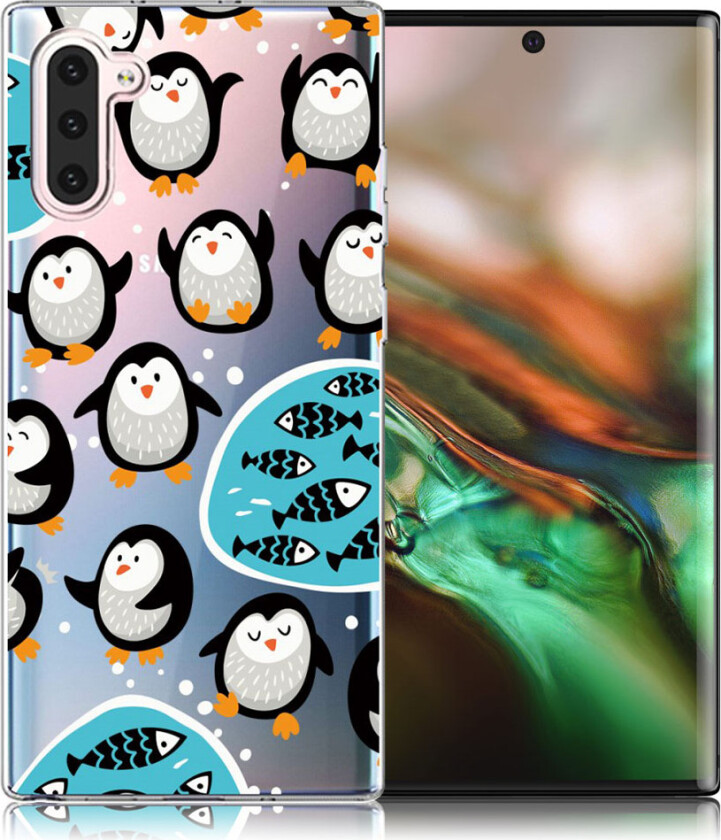 Deco Samsung Galaxy Note 10 deksel - Pingviner