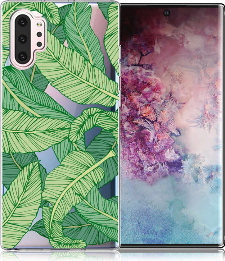 Deco Samsung Galaxy Note 10 Pro deksel - Bananblader