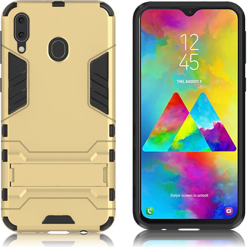 Cool Guard Samsung Galaxy M20 deksel - Gull