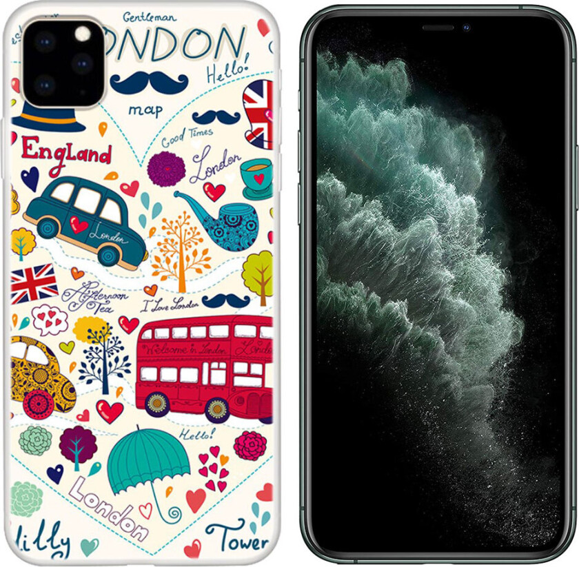 Deco iPhone 11 Pro Max deksel - Biler