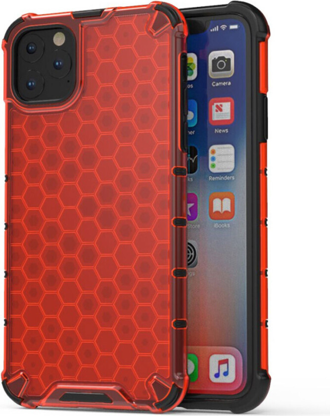 Bofink Honeycomb iPhone 11 deksel - Rød