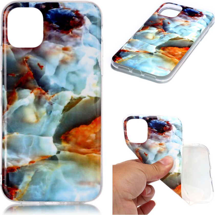 Marble iPhone 11 Pro deksel - Fargerik skymarmor