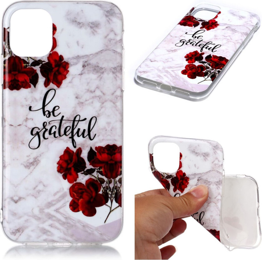 Marble iPhone 11 Pro deksel - Vær takknemlig marmor