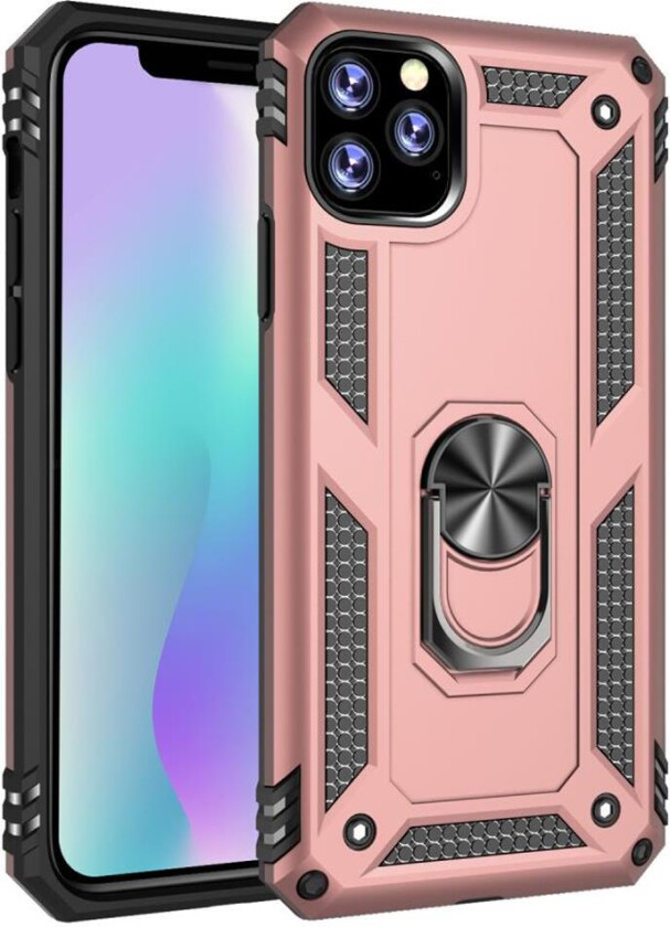 Bofink Combat iPhone 11 Pro Max deksel - Rose gull