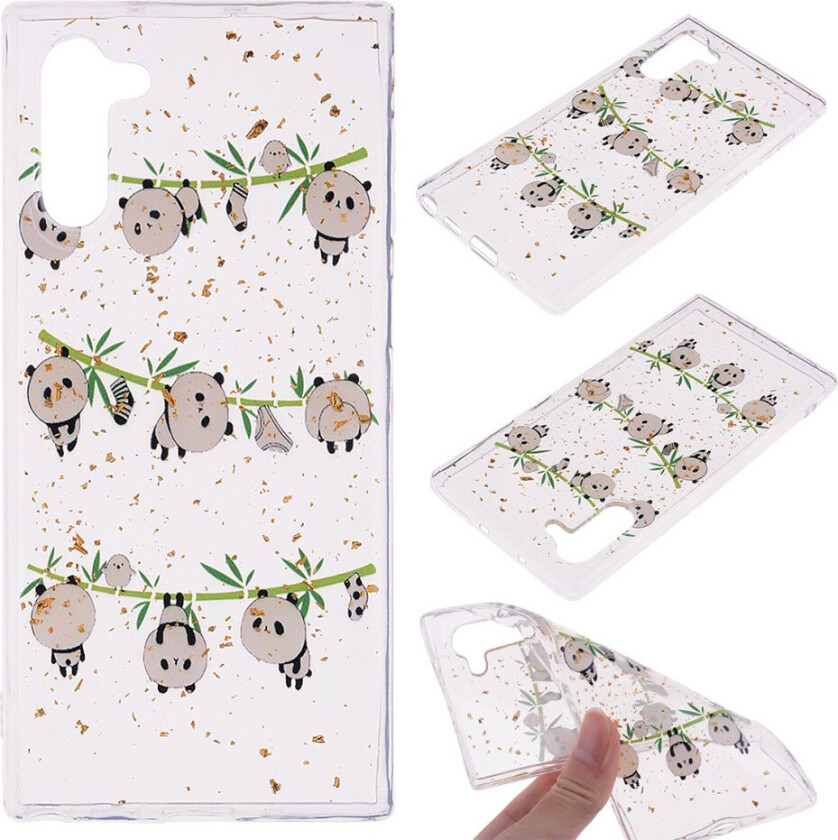 Deco Samsung Galaxy Note 10 deksel - Pandaer