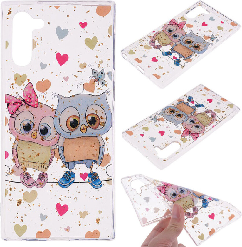 Deco Samsung Galaxy Note 10 deksel - To ugler