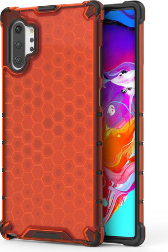 Bofink Honeycomb Samsung Galaxy Note 10 Pro deksel - Rød