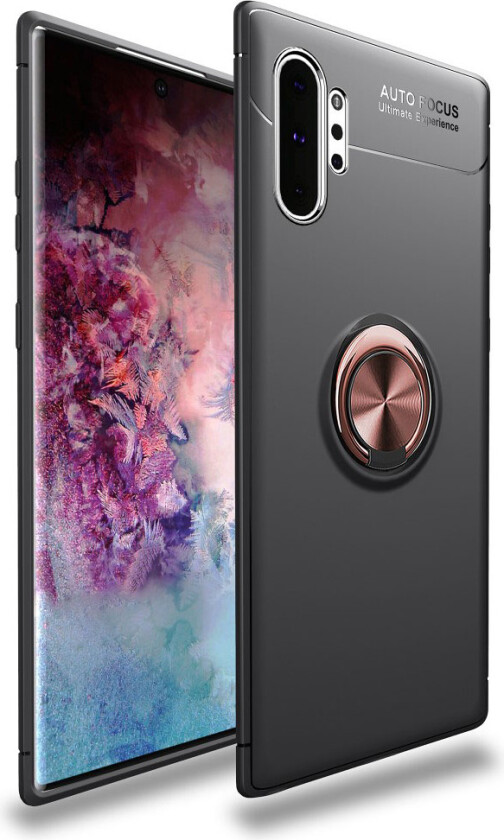 Ringo Samsung Galaxy Note 10 Pro deksel - Svart / Rose gull