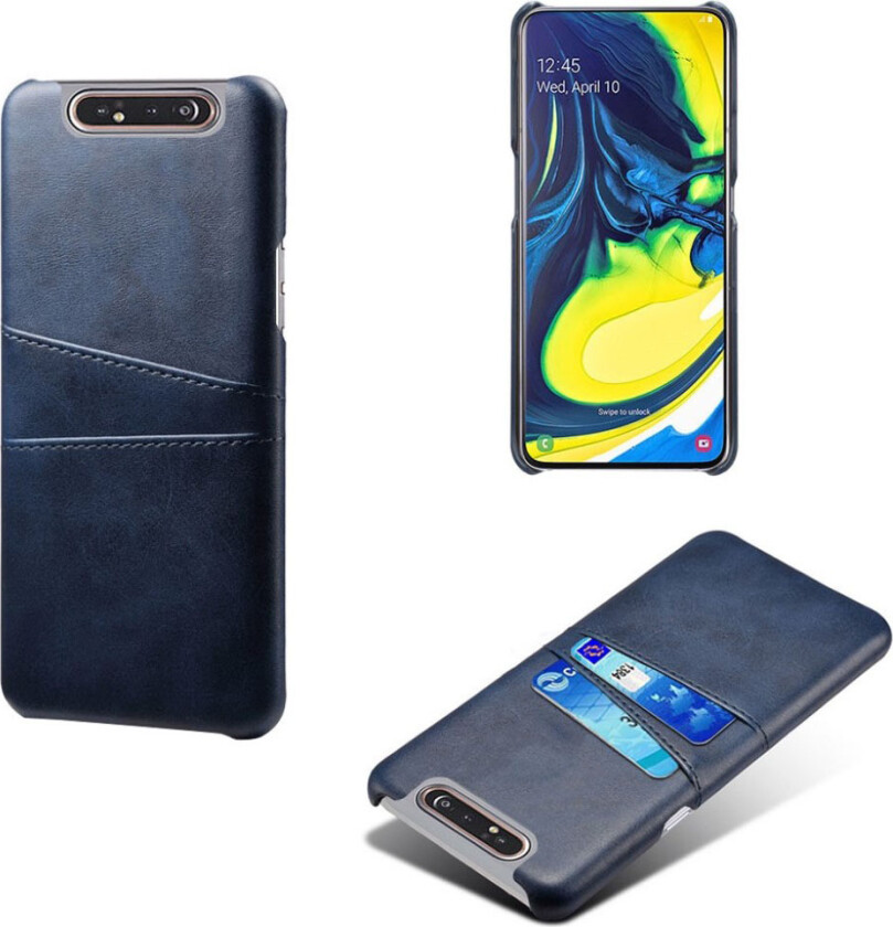 Dual Card Samsung Galaxy A80 deksel - Mørke blå