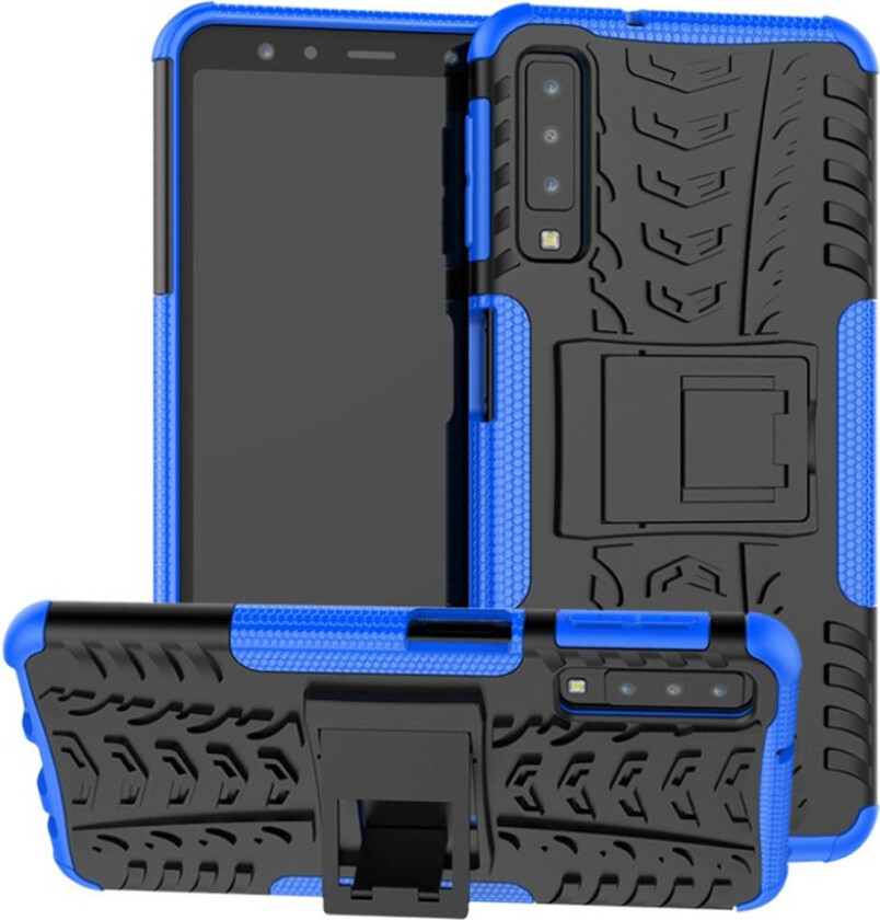 Offroad deksel - Samsung Galaxy A7 (2018) - Blå