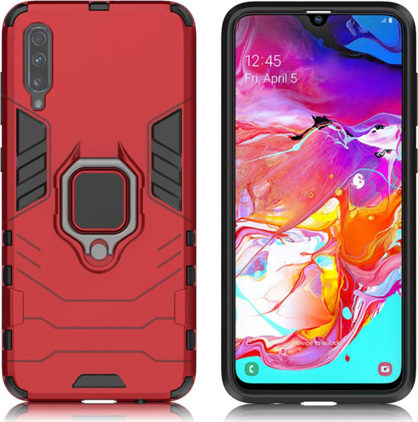 Kule Guard Samsung Galaxy A70 deksel - Rød