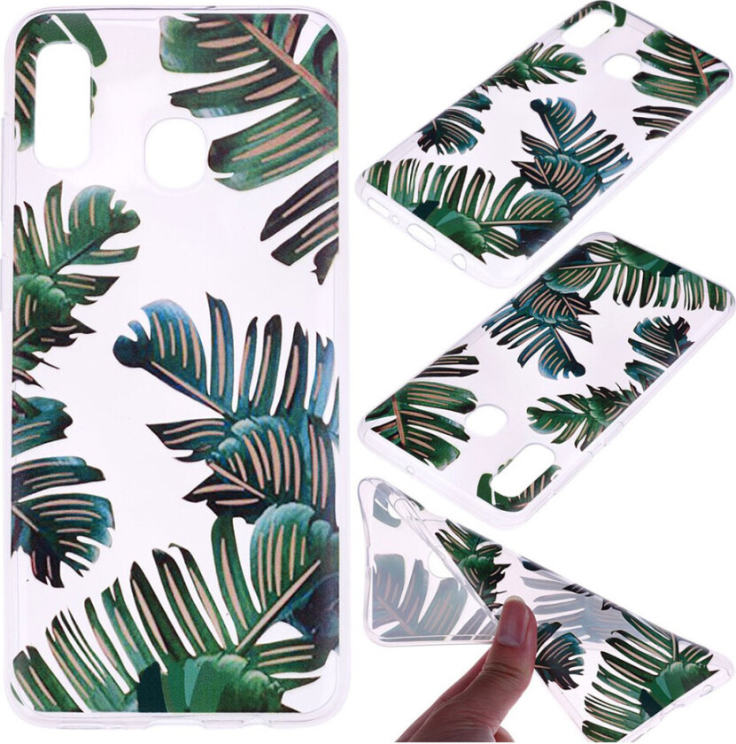 Deco Samsung Galaxy A40 deksel - Løv