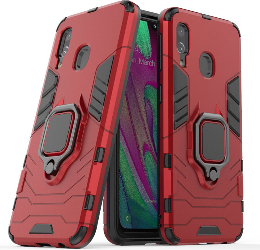 Kule Guard Samsung Galaxy A40 deksel - Rød