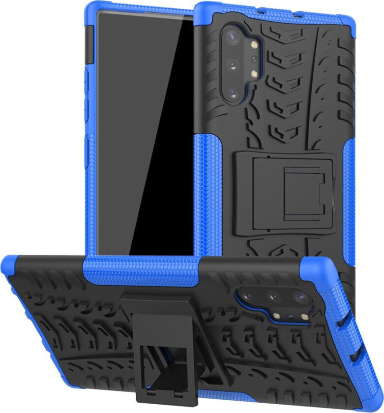 Offroad Samsung Galaxy Note 10 Pro deksel - Svart / Blå
