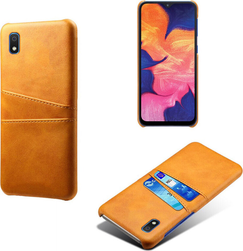 Dual Card Samsung Galaxy A10e deksel - Oransje