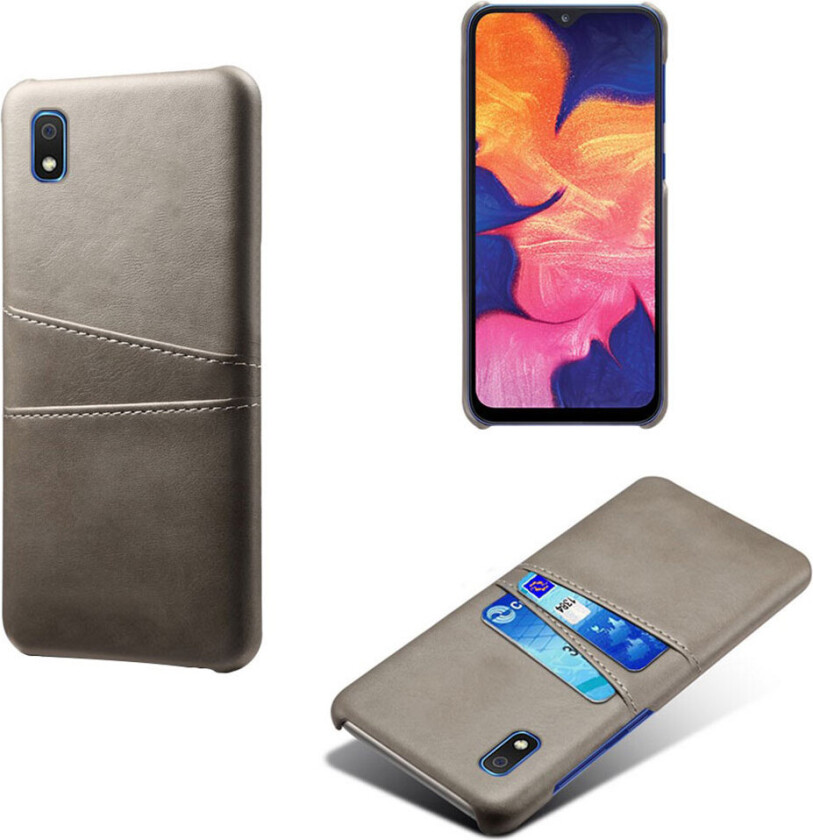 Dual Card Samsung Galaxy A10e deksel - Grå