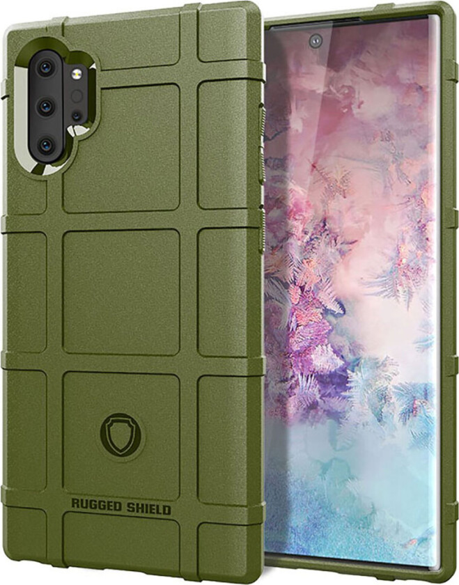 Rugged Shield Samsung Galaxy Note 10 Pro deksel - Grønn
