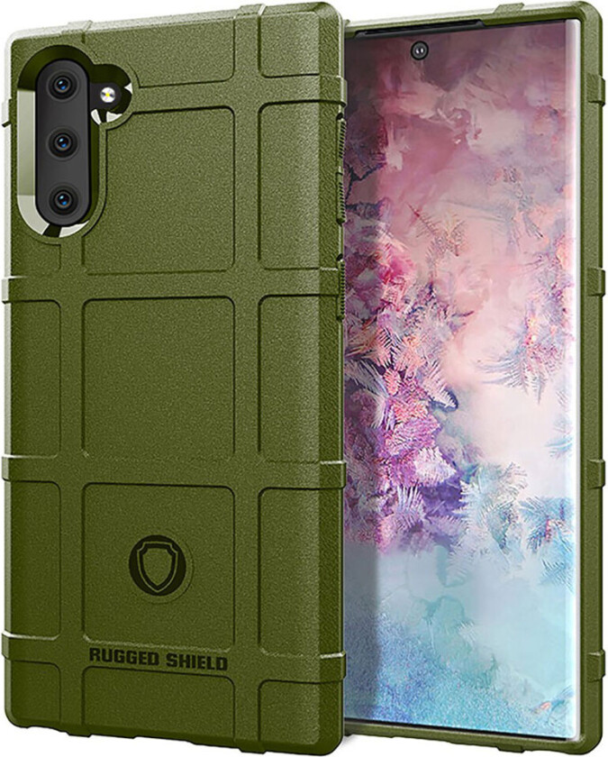Rugged Shield Samsung Galaxy Note 10 deksel - Grønn