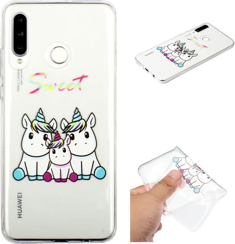 Deco Samsung Galaxy M20 deksel - Enhjørninger