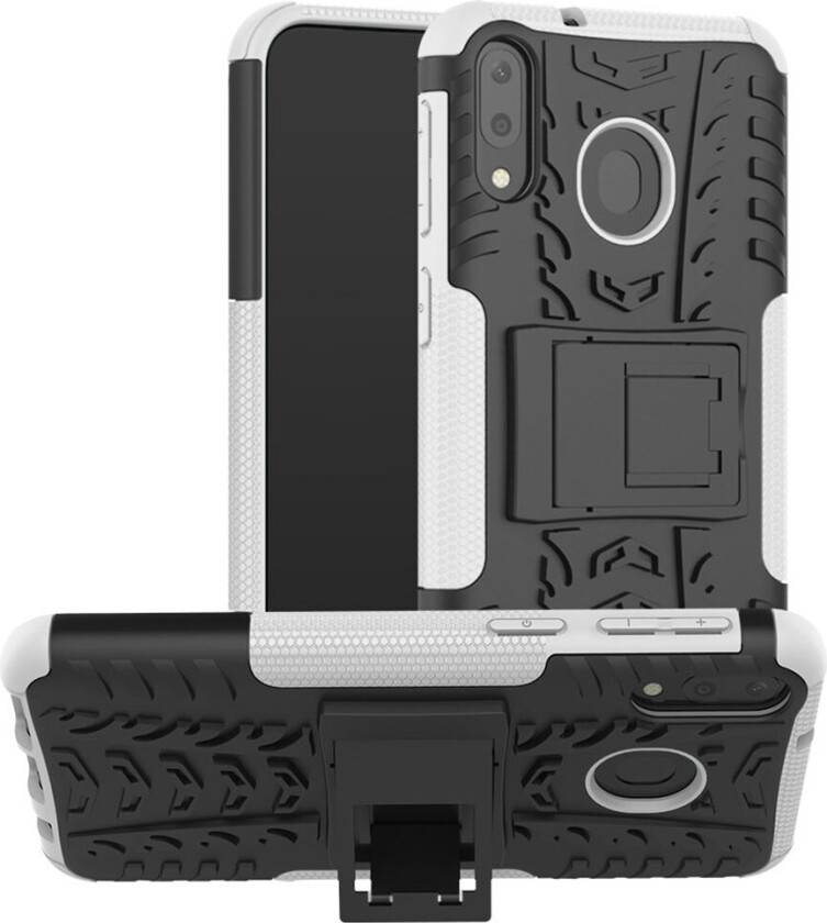 Offroad Samsung Galaxy M20 deksel - Hvit