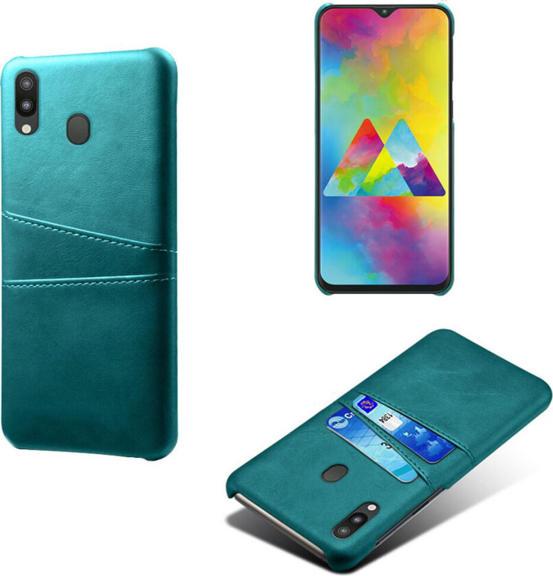 Dual Card Samsung Galaxy M20 deksel - Baby blå