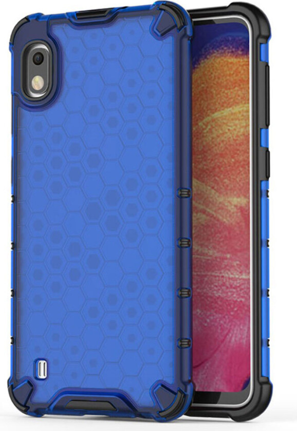 Bofink Honeycomb Samsung Galaxy A10 deksel - Blå