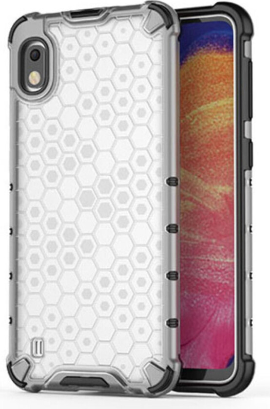 Bofink Honeycomb Samsung Galaxy A10 deksel - Hvit