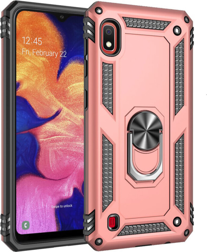 Bofink Combat Samsung Galaxy A10 deksel - Rose gull