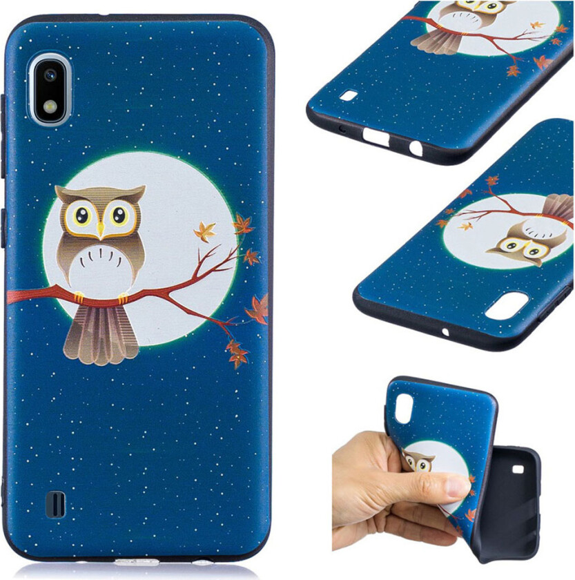 Imagine Samsung Galaxy A10 deksel - Ugle på gren