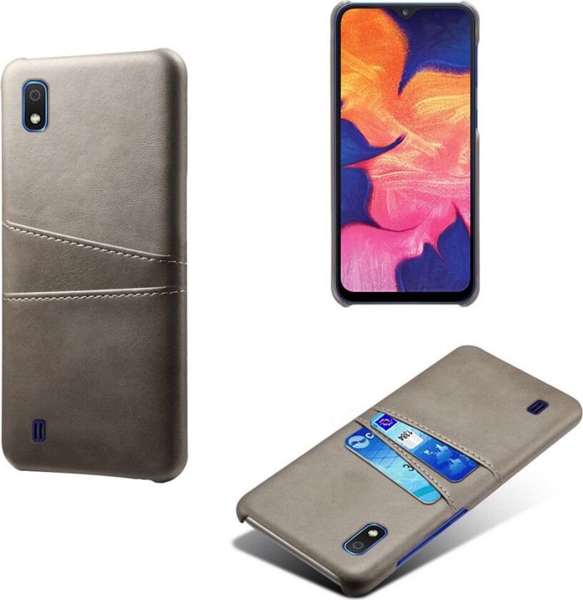 Dual Card Samsung Galaxy A10 deksel - Grå