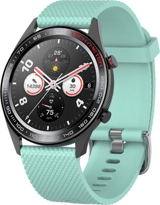 Watch Gt Holdbar Twill Klokkereim - Cyan