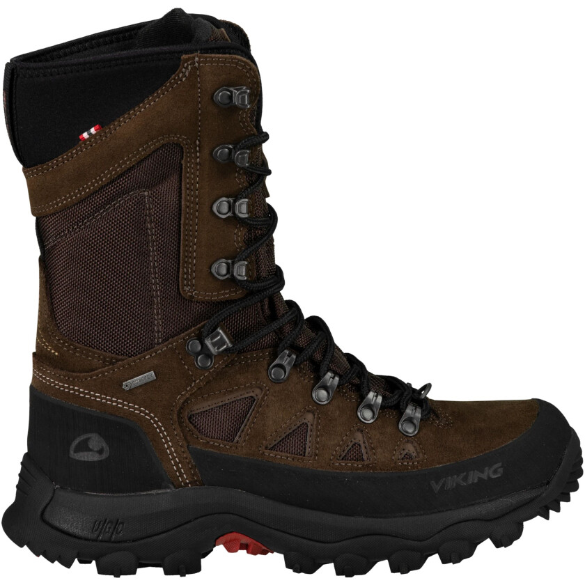 Villrein GTX, jaktstøvel Dark Brown/red