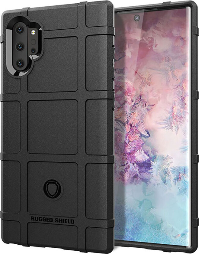 Rugged Shield Samsung Galaxy Note 10 Pro deksel - Svart
