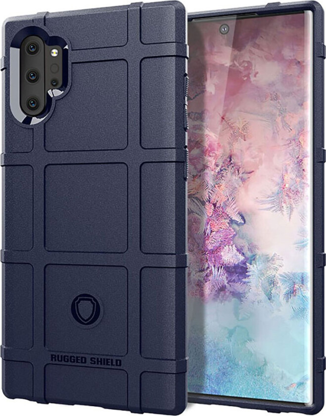 Rugged Shield Samsung Galaxy Note 10 Pro deksel - Blå