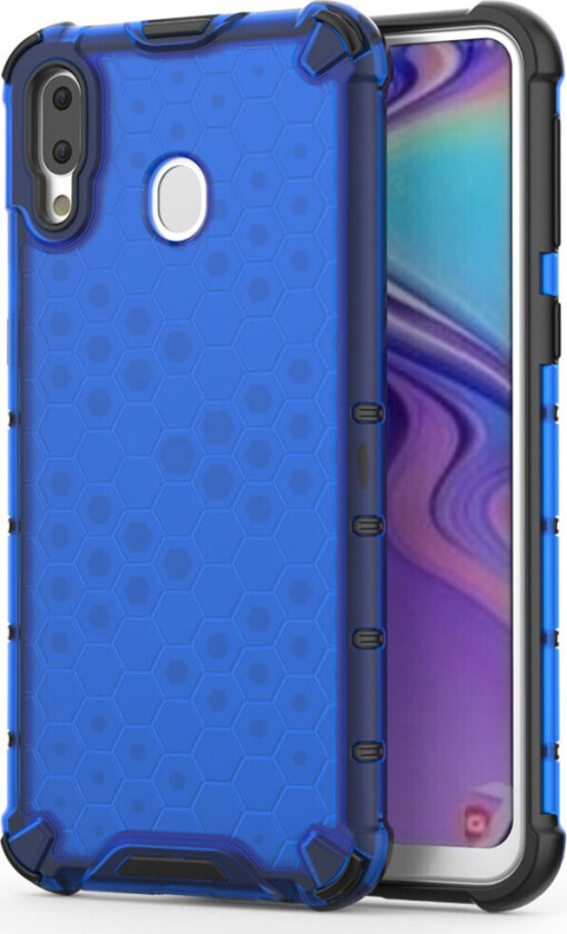 Bofink Honeycomb Samsung Galaxy M20 deksel - Blå