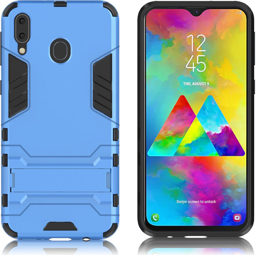 Cool Guard Samsung Galaxy M20 deksel - Baby blå