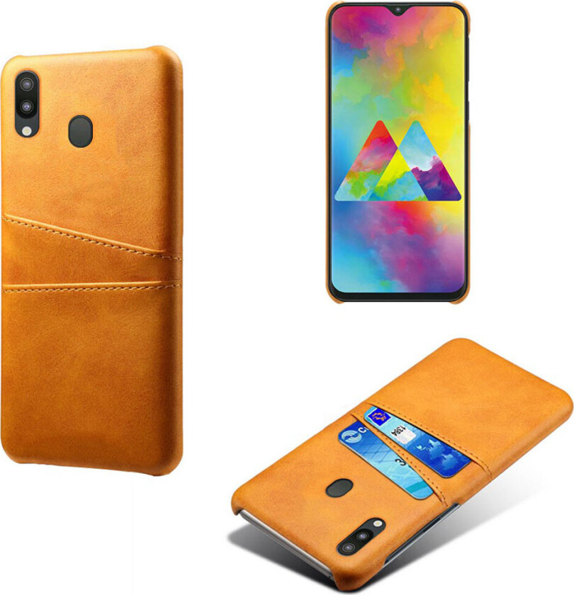Dual Card Samsung Galaxy M20 deksel - Oransje
