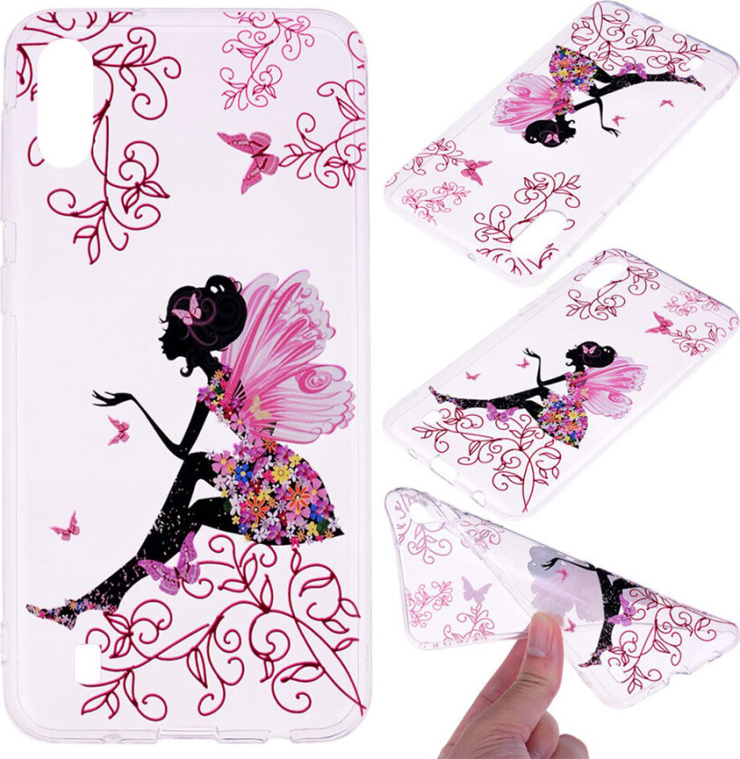 Deco Samsung Galaxy A10 deksel - Sommerfuglfe