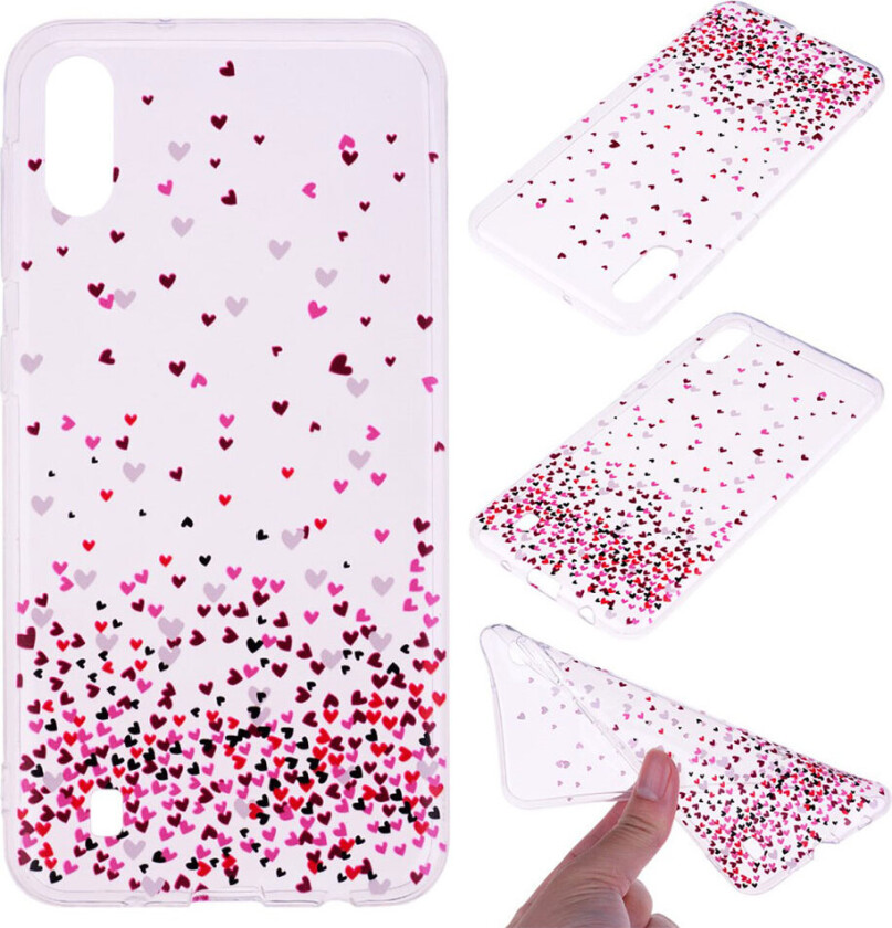 Deco Samsung Galaxy A10 deksel - Vakre hjerter
