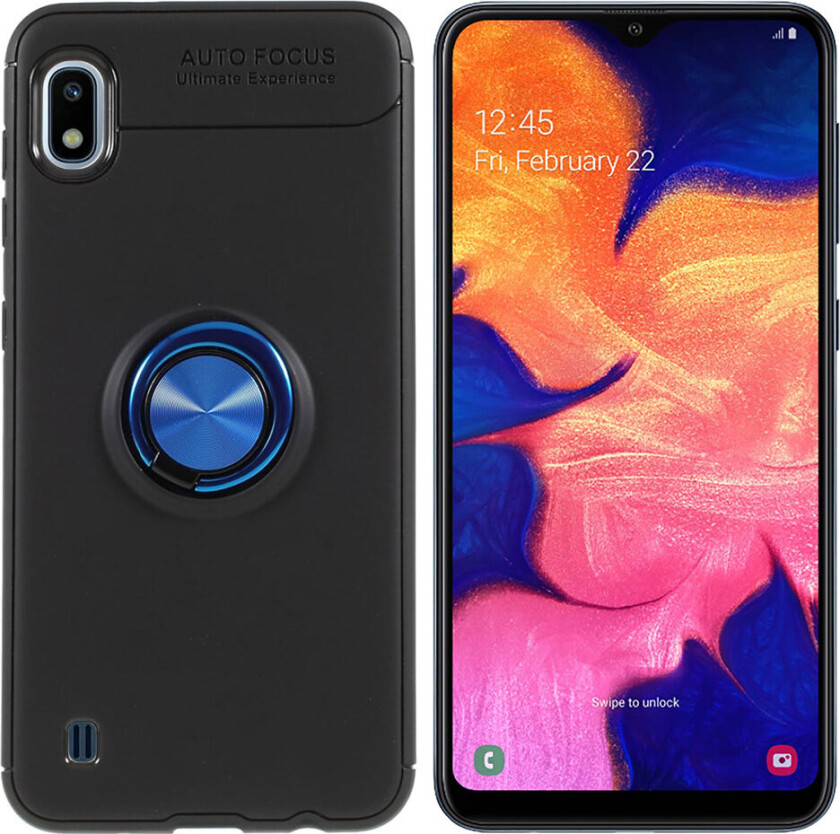 Ringo Samsung Galaxy A10 deksel - Svart / blå