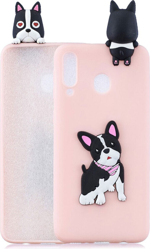 Cute 3D Samsung Galaxy A40 deksel - Dog