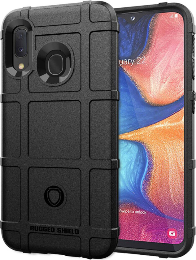 Robust Shield Samsung Galaxy A20e deksel - Sort