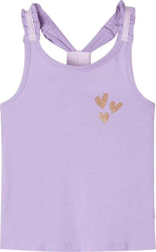 Singlet for barn lilla