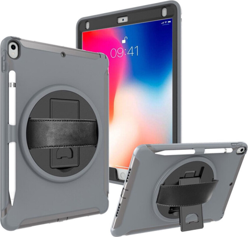 iPad Pro 10.5 360 graders hybrid deksel - Grå