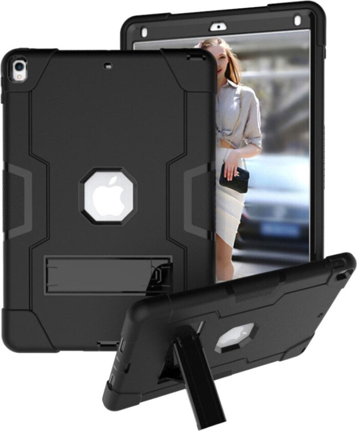 iPad Air (2019) støtsikker hybrid deksel - All Black